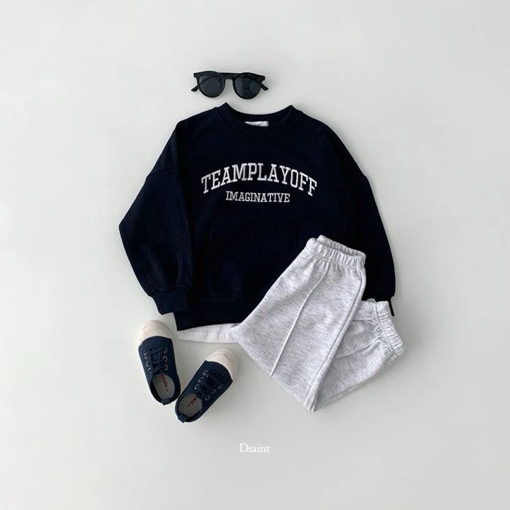 Dsaint - Korean Children Fashion - #magicofchildhood - Team Play Kangaroo Sweatshirt - 7