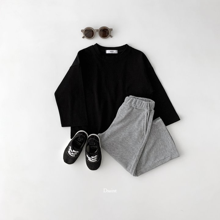 Dsaint - Korean Children Fashion - #magicofchildhood - Flowy Daily Ribbed Pants - 10