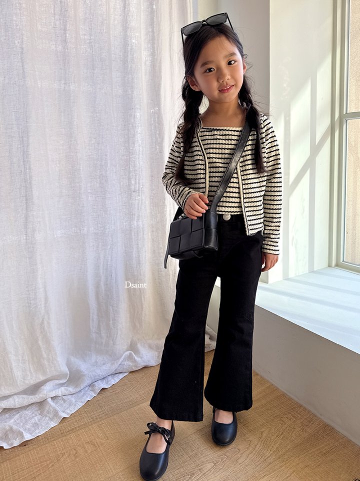 Dsaint - Korean Children Fashion - #magicofchildhood - Happy Sleeveless Cardigan Set - 12