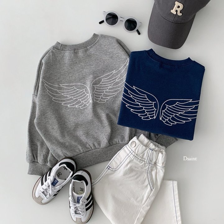 Dsaint - Korean Children Fashion - #minifashionista - Angel Sweatshirt - 8