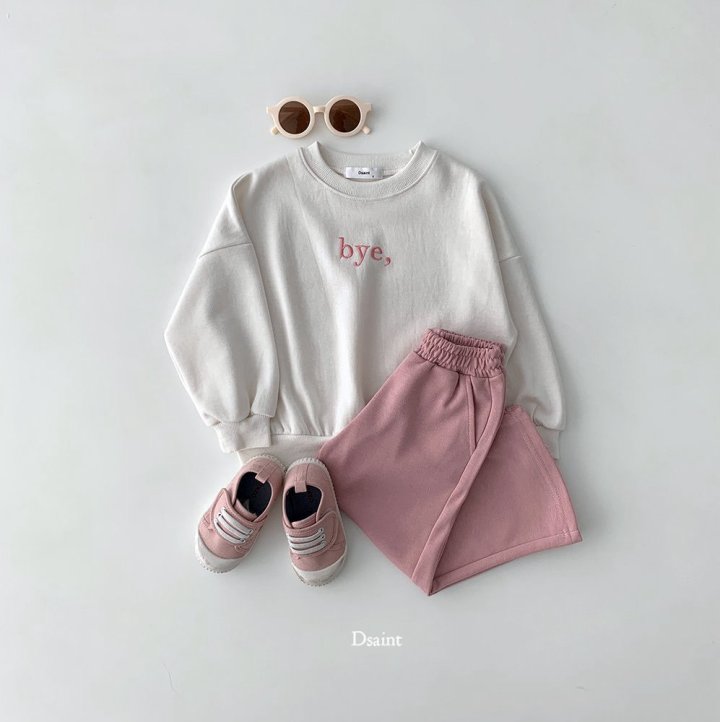 Dsaint - Korean Children Fashion - #minifashionista - Bye Sweatshirt - 6