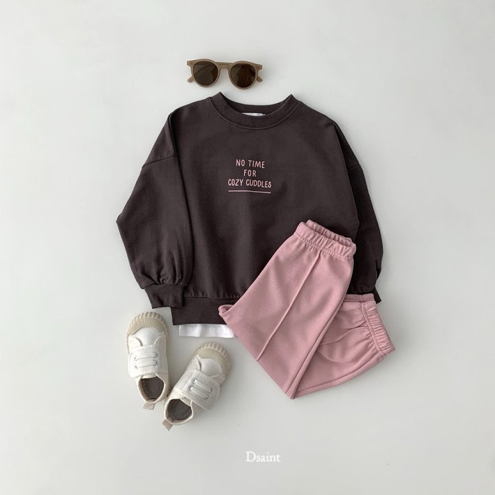 Dsaint - Korean Children Fashion - #minifashionista - No Time Sweatshirt - 8