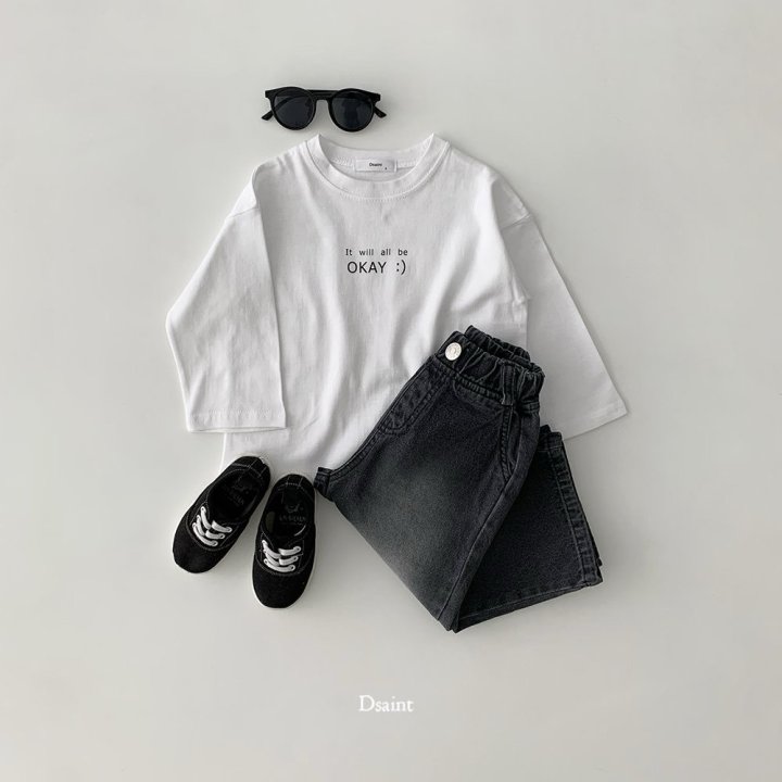 Dsaint - Korean Children Fashion - #minifashionista - OKAY Tee - 7