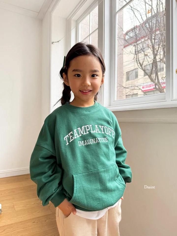 Dsaint - Korean Children Fashion - #minifashionista - Team Play Kangaroo Sweatshirt - 8