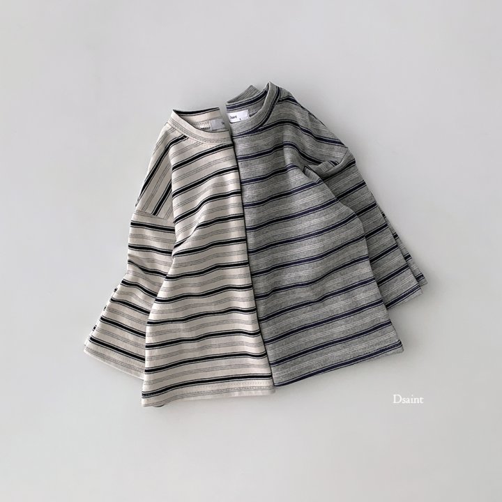 Dsaint - Korean Children Fashion - #minifashionista - Cooking Stripe Tee