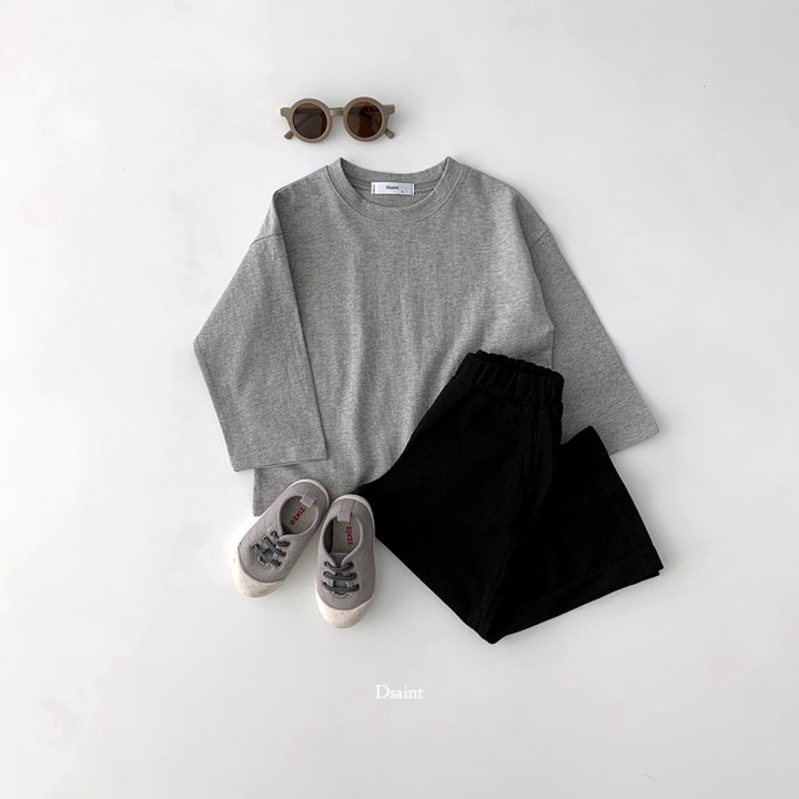 Dsaint - Korean Children Fashion - #minifashionista - Flowy Daily Ribbed Pants - 11