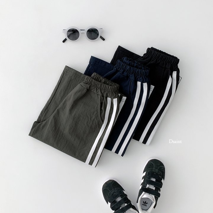 Dsaint - Korean Children Fashion - #minifashionista - Drop Fit Windbreaker Pants - 7