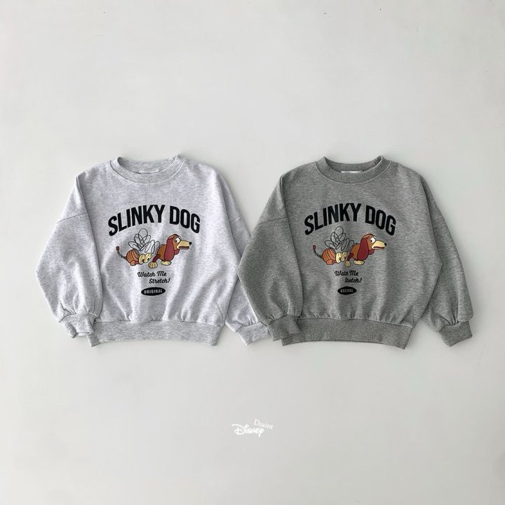 Dsaint - Korean Children Fashion - #prettylittlegirls - Slinky Dog Sweatshirt - 5