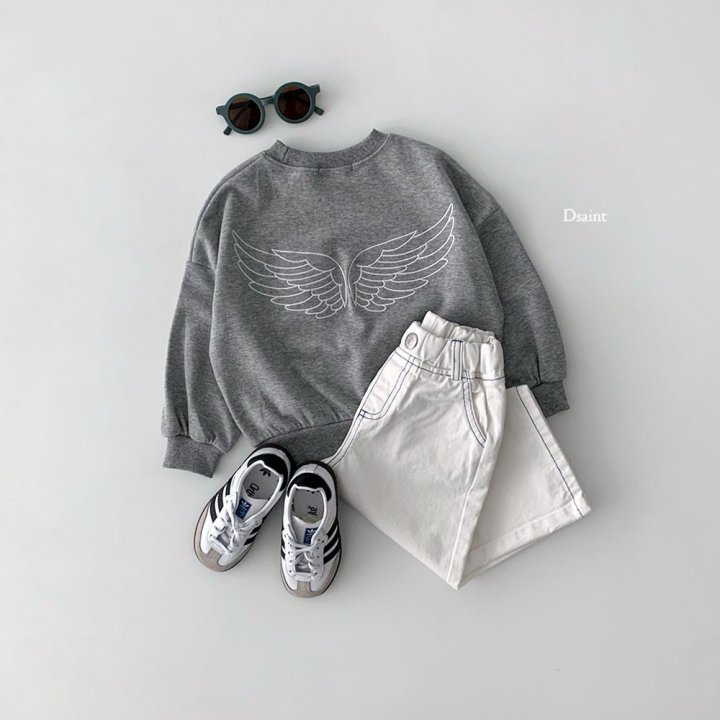 Dsaint - Korean Children Fashion - #prettylittlegirls - Angel Sweatshirt - 9