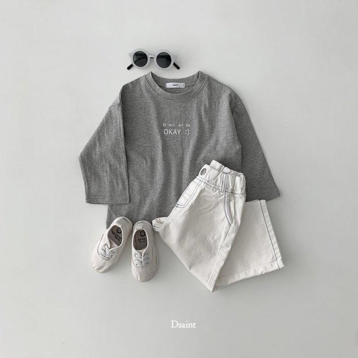 Dsaint - Korean Children Fashion - #prettylittlegirls - OKAY Tee - 8
