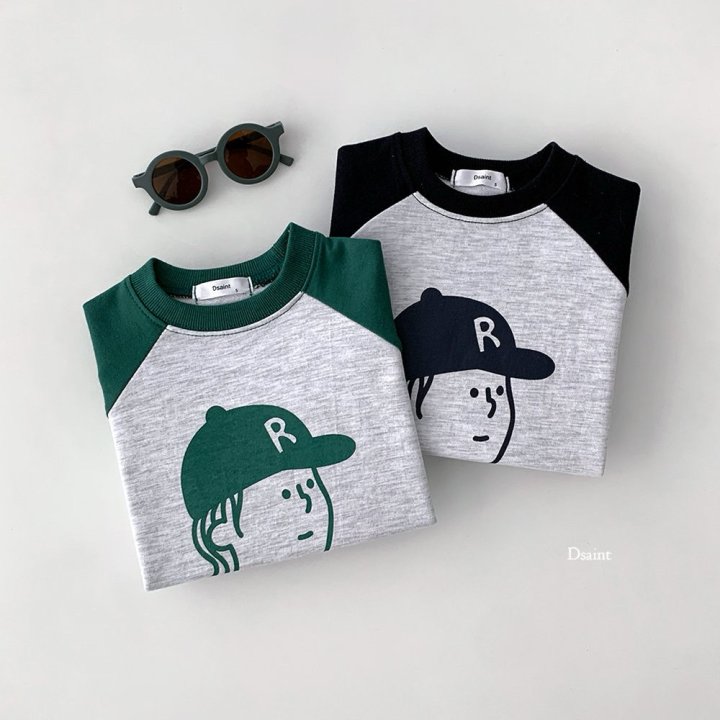 Dsaint - Korean Children Fashion - #prettylittlegirls - Cap Boy Raglan Sweatshirt - 3