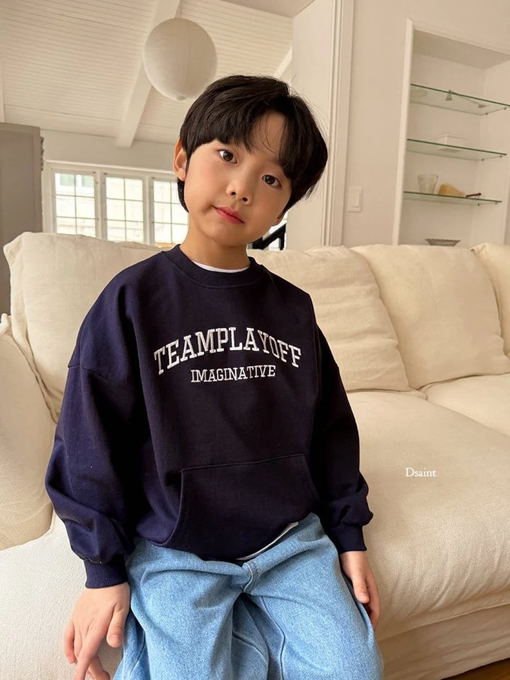 Dsaint - Korean Children Fashion - #prettylittlegirls - Team Play Kangaroo Sweatshirt - 9