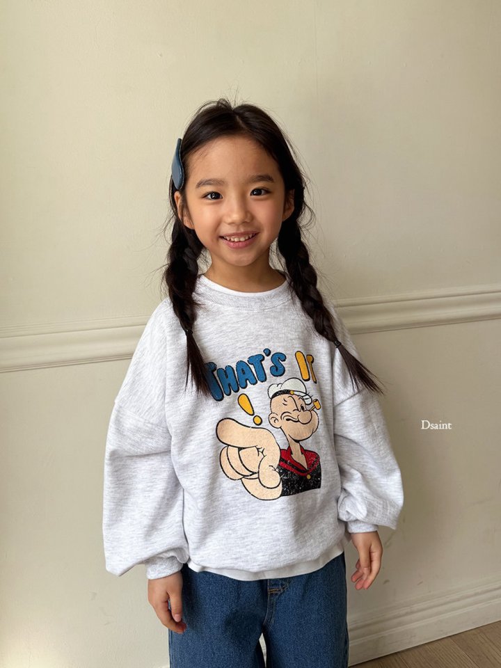 Dsaint - Korean Children Fashion - #prettylittlegirls - That's! Popeye Sweatshirt - 7
