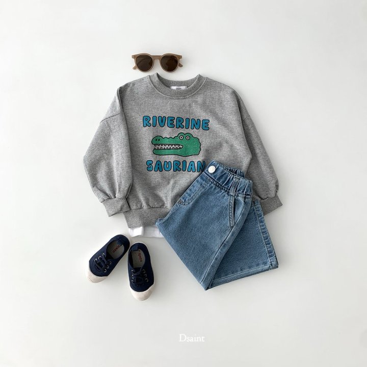 Dsaint - Korean Children Fashion - #stylishchildhood - Mild Wide Denim Pants - 8