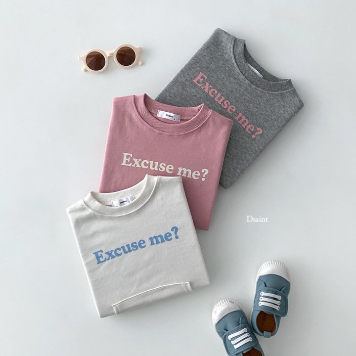 Dsaint - Korean Children Fashion - #toddlerclothing - Excuse Sweatshirt - 4