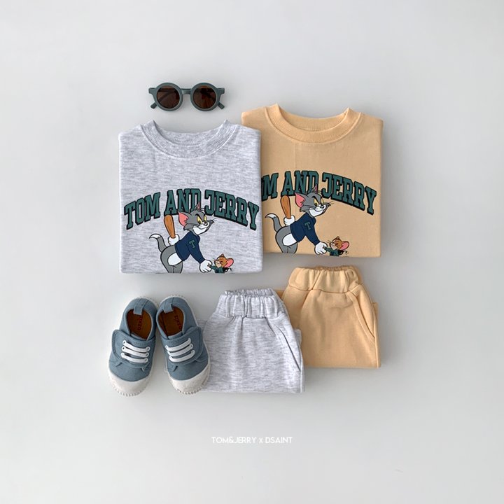 Dsaint - Korean Children Fashion - #stylishchildhood - Trouble Tom Shorts Set - 5