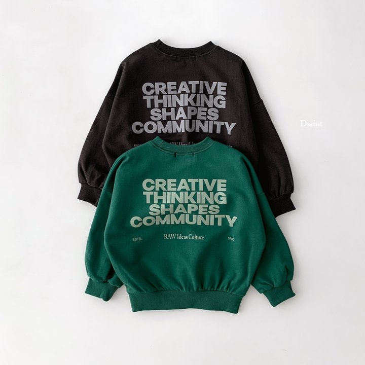 Dsaint - Korean Children Fashion - #stylishchildhood - Creative Sweatshirt - 3