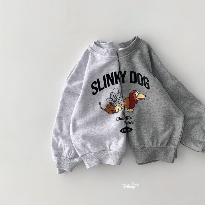 Dsaint - Korean Children Fashion - #todddlerfashion - Slinky Dog Sweatshirt - 6