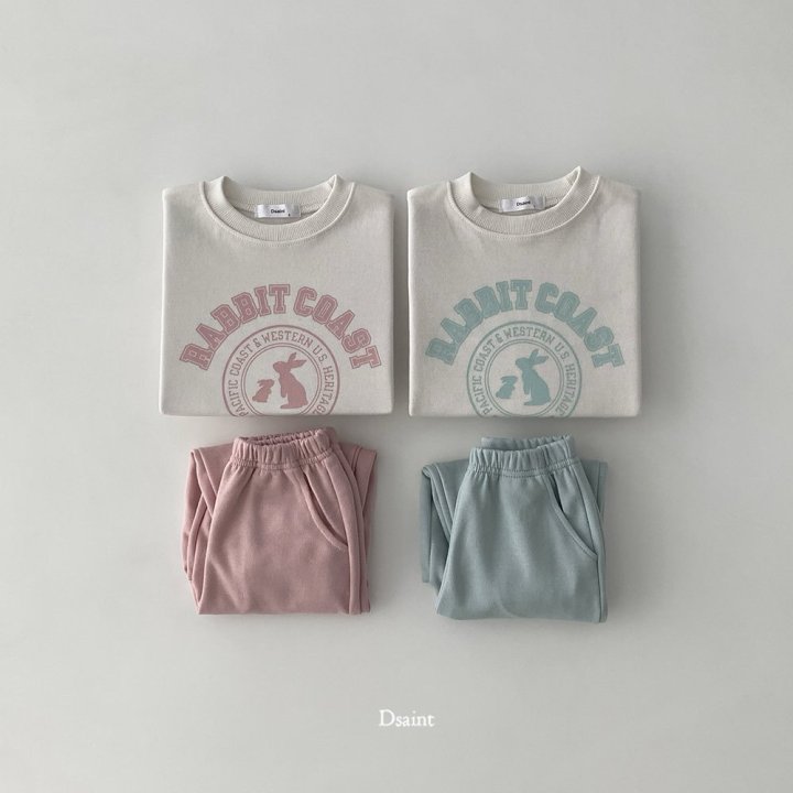 Dsaint - Korean Children Fashion - #todddlerfashion - Rabbit Color Set