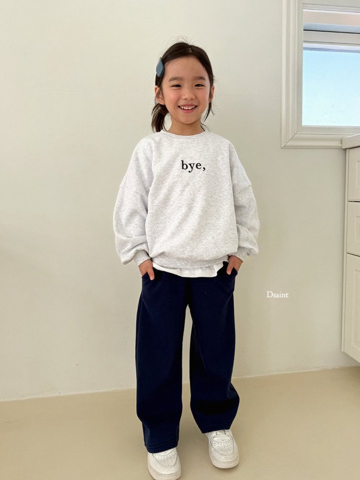 Dsaint - Korean Children Fashion - #todddlerfashion - Bye Sweatshirt - 8