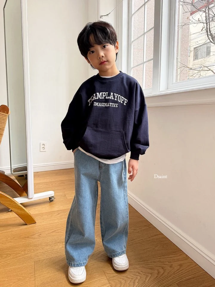 Dsaint - Korean Children Fashion - #todddlerfashion - Team Play Kangaroo Sweatshirt - 10