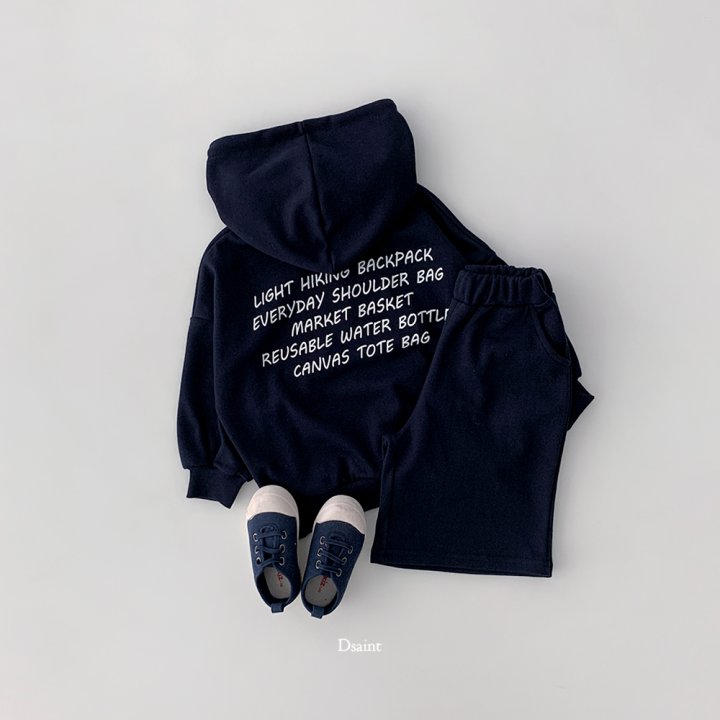 Dsaint - Korean Children Fashion - #todddlerfashion - Light Hoodie Set - 12