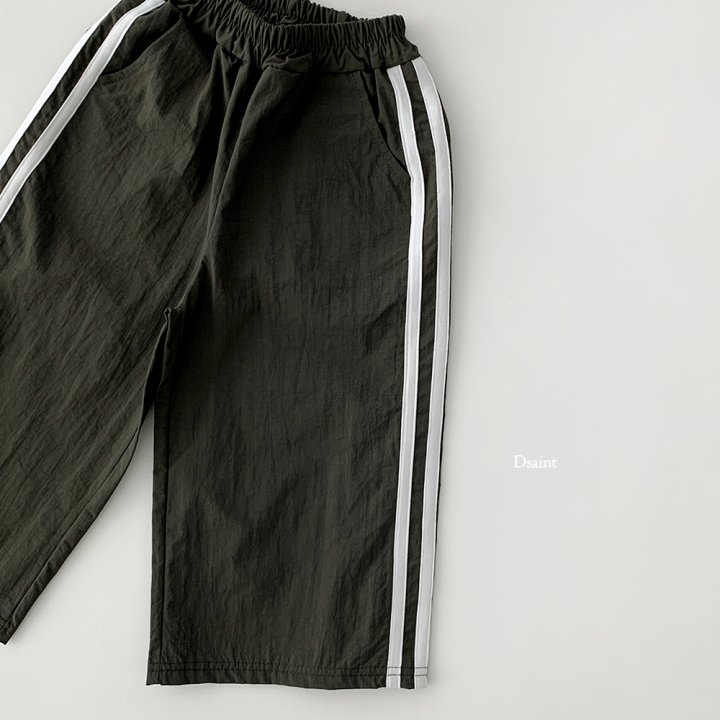 Dsaint - Korean Children Fashion - #todddlerfashion - Drop Fit Windbreaker Pants - 9
