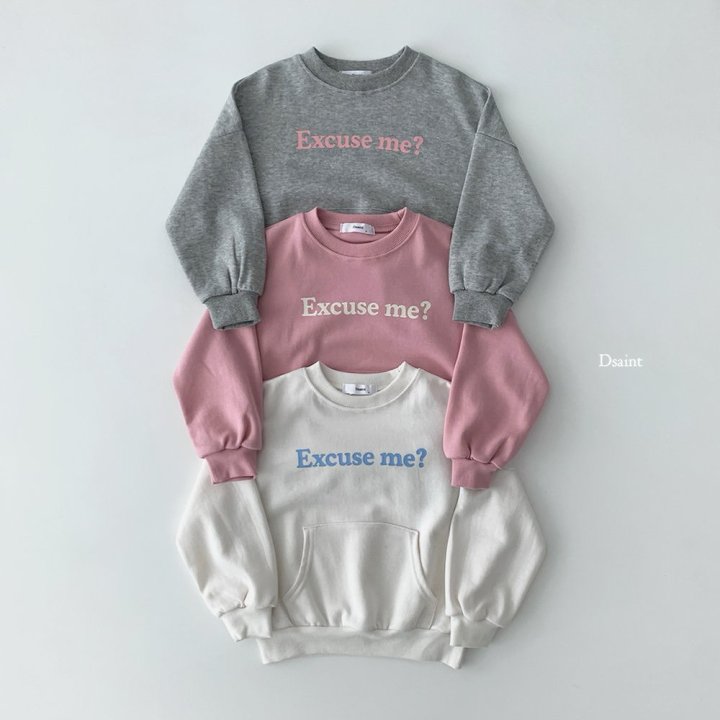 Dsaint - Korean Children Fashion - #toddlerclothing - Excuse Sweatshirt - 3