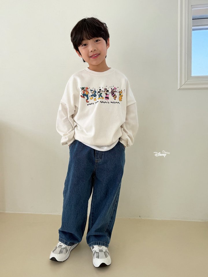 Dsaint - Korean Children Fashion - #toddlerclothing - Dance Like Friends Sweatshirt - 12