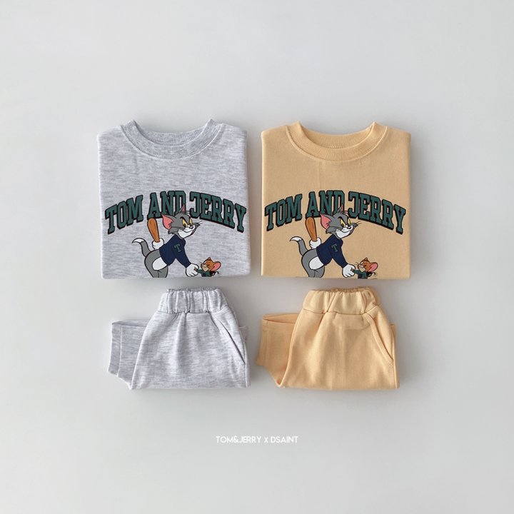 Dsaint - Korean Children Fashion - #todddlerfashion - Trouble Tom Shorts Set - 4