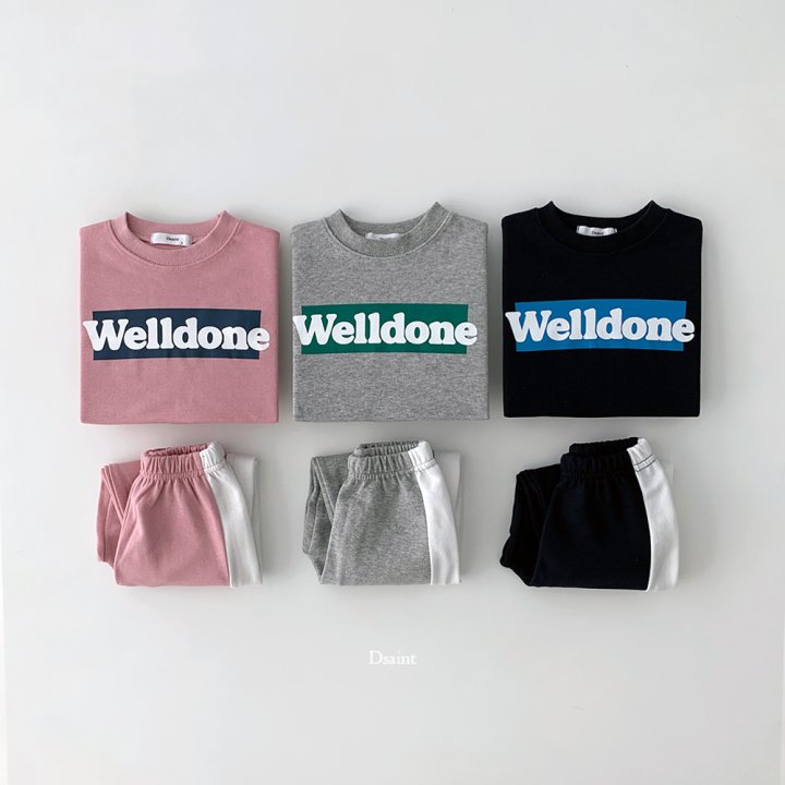 Dsaint - Korean Children Fashion - #toddlerclothing - Well-Done Line Set