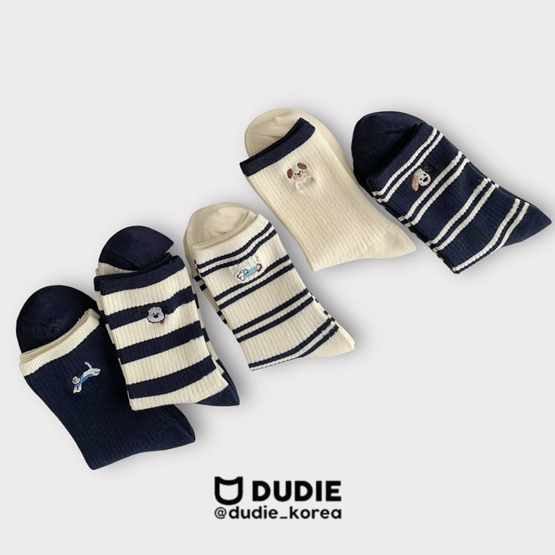 Dudie - Korean Children Fashion - #kidzfashiontrend - Puppy (set of 5) - 4