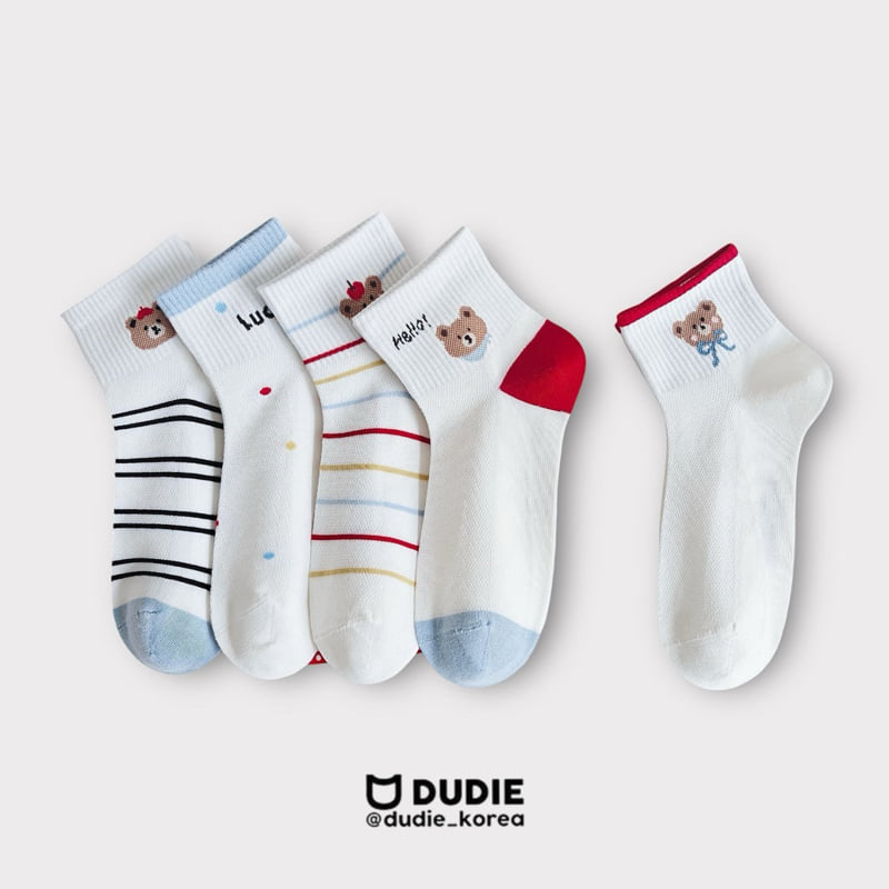 Dudie - Korean Children Fashion - #childofig - Hello Lucky Set (set of 5)