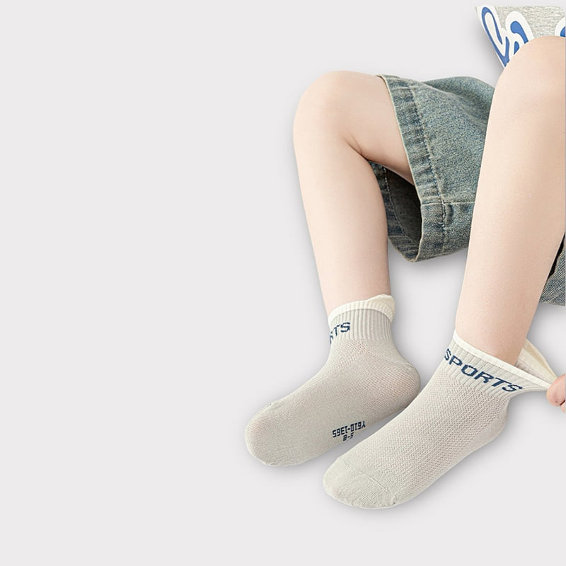 Dudie - Korean Children Fashion - #kidsshorts - Short Sports Set (set of 5) - 8