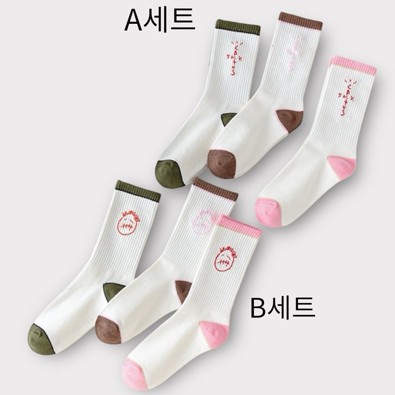 Dudie - Korean Children Fashion - #kidsshorts - Scott Set (set of 3) - 3