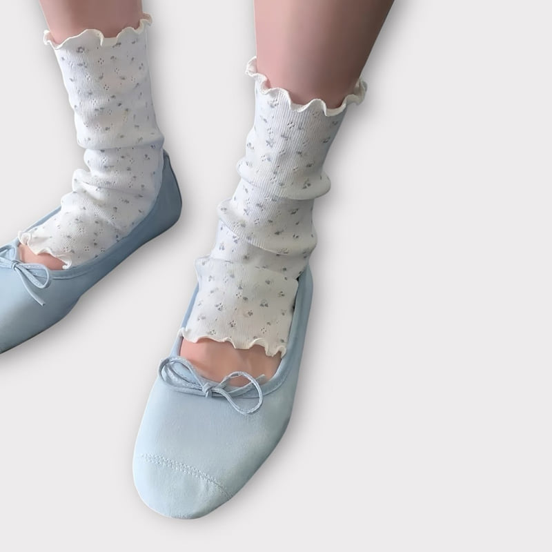 Dudie - Korean Children Fashion - #littlefashionista - Spring Spring Knee Socks - 3
