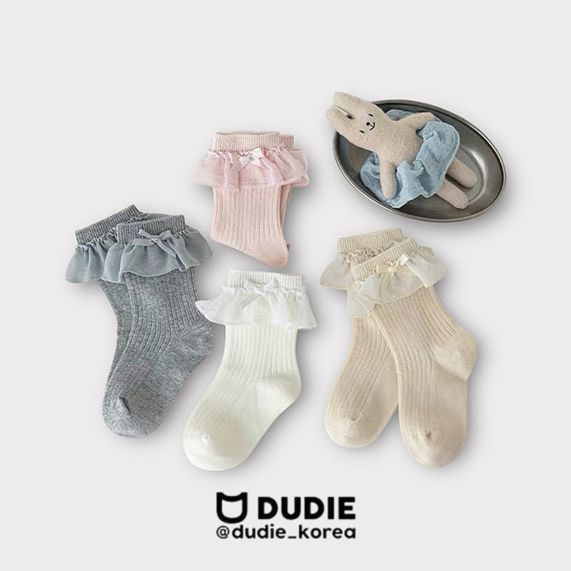 Dudie - Korean Children Fashion - #toddlerclothing - Cancan Set (set of 4) - 2