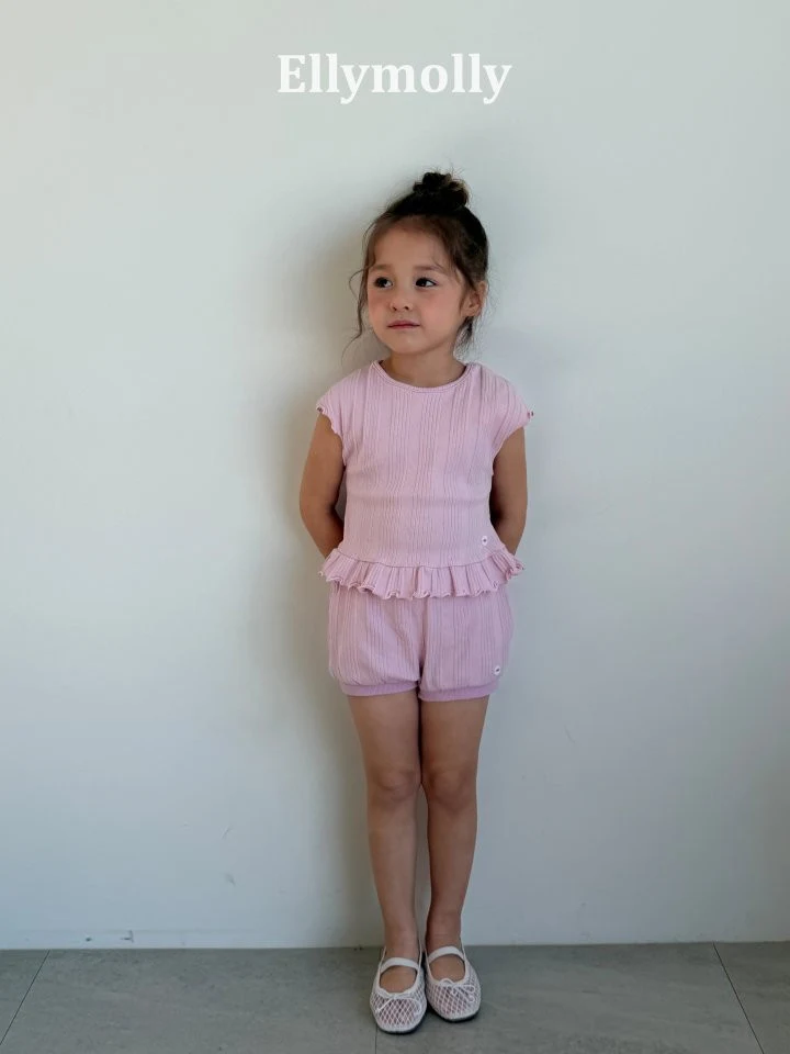 Ellymolly - Korean Children Fashion - #Kfashion4kids - Back Muse Frill Tee - 12