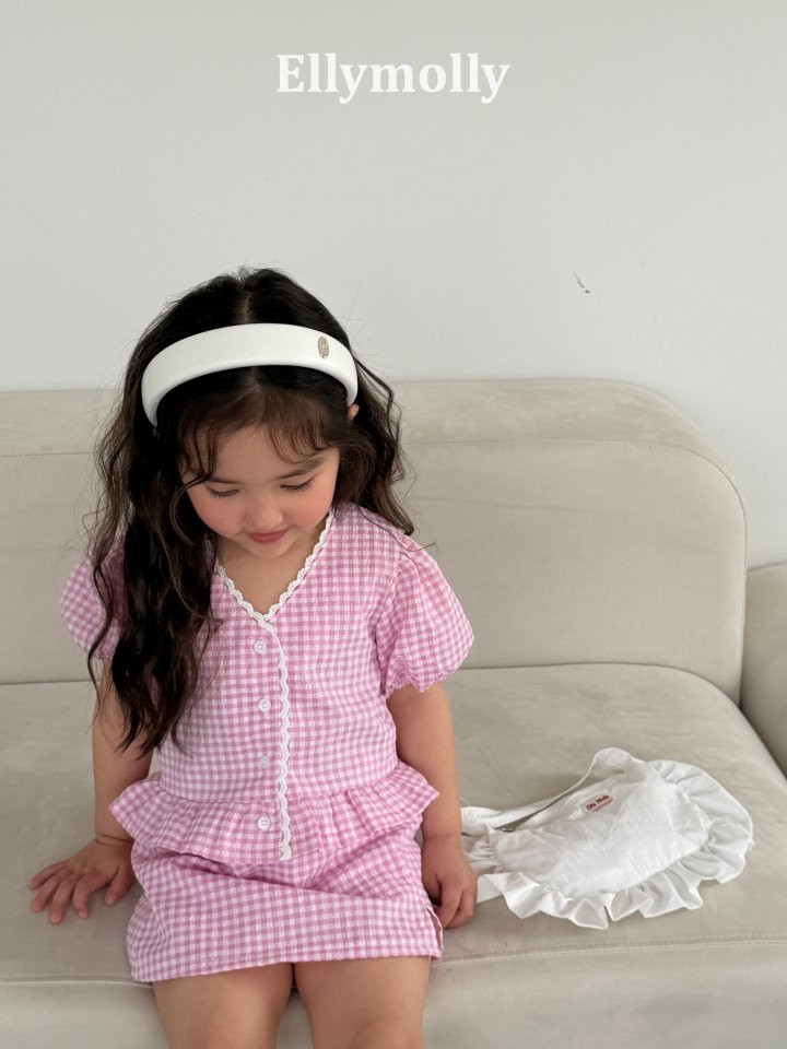 Ellymolly - Korean Children Fashion - #Kfashion4kids - Veil Lace Blouse - 8