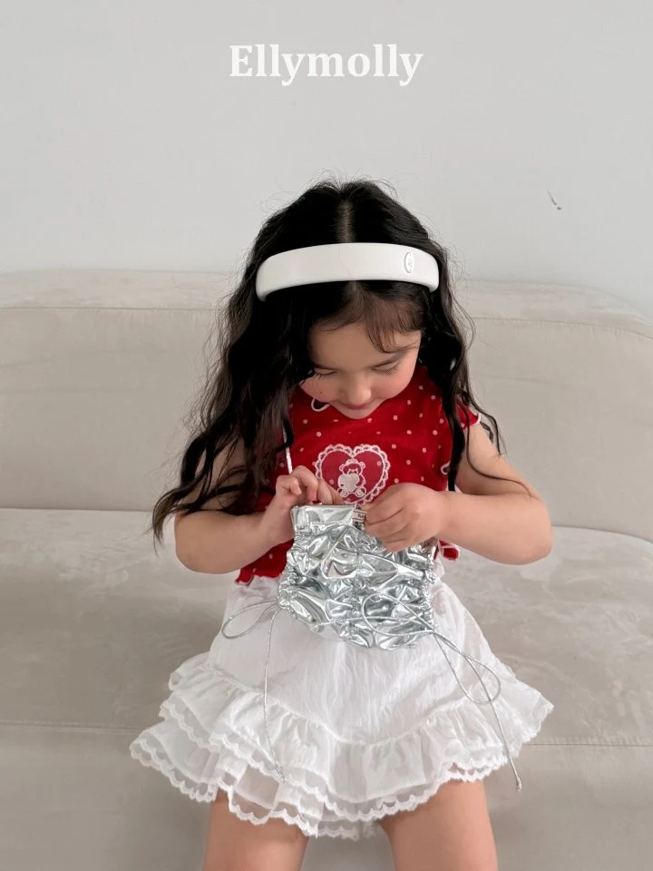 Ellymolly - Korean Children Fashion - #childofig - Silk Layered Skirt - 8