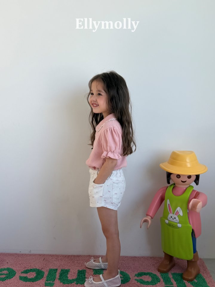 Ellymolly - Korean Children Fashion - #childofig - Elly Ribbon Shorts - 6