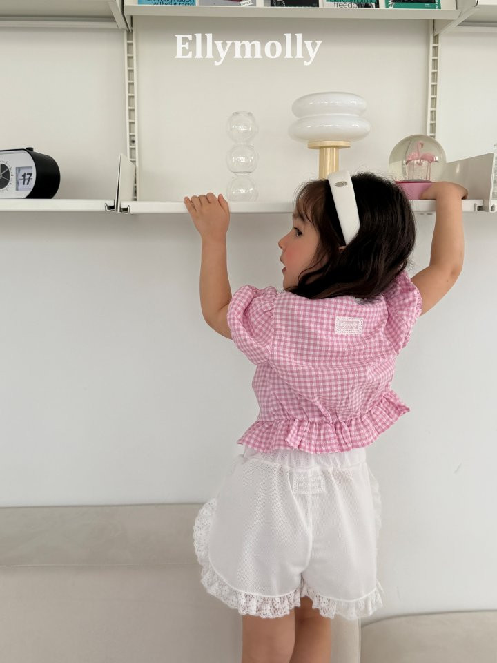 Ellymolly - Korean Children Fashion - #childrensboutique - Mesh Frill Shorts - 8