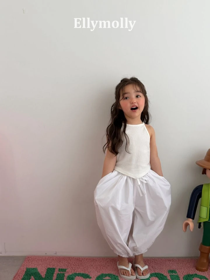 Ellymolly - Korean Children Fashion - #designkidswear - Air Harem Pants - 6