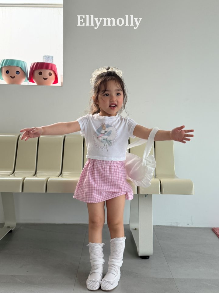 Ellymolly - Korean Children Fashion - #designkidswear - Mist Hidden Skirt - 3