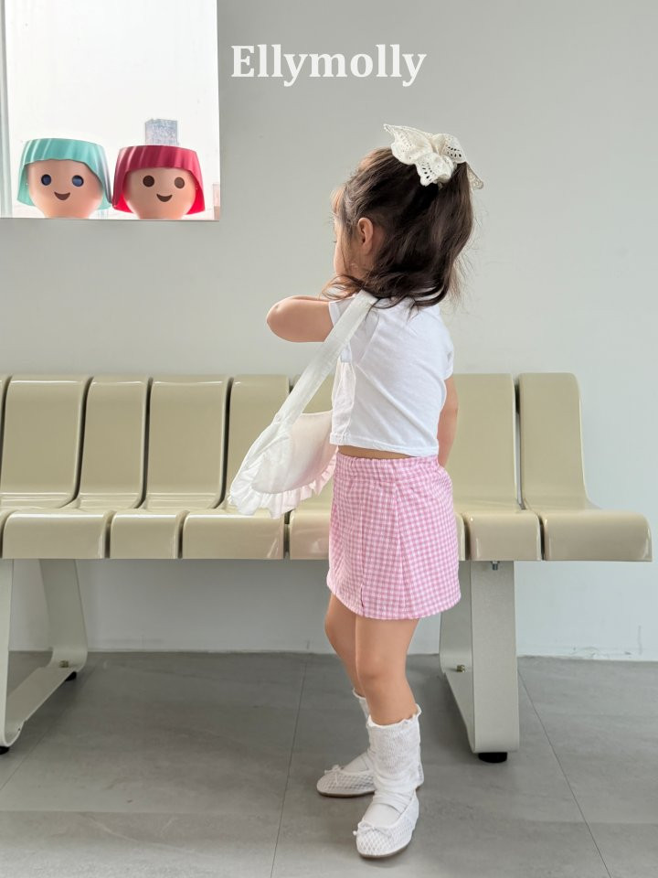 Ellymolly - Korean Children Fashion - #designkidswear - Mist Hidden Skirt - 4