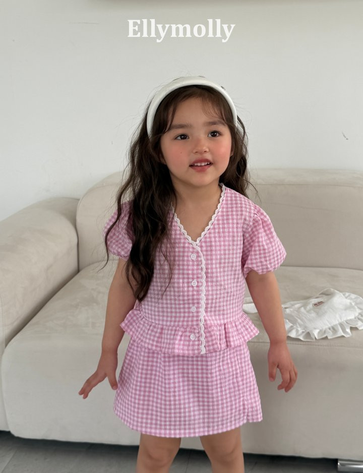 Ellymolly - Korean Children Fashion - #discoveringself - Veil Lace Blouse - 4