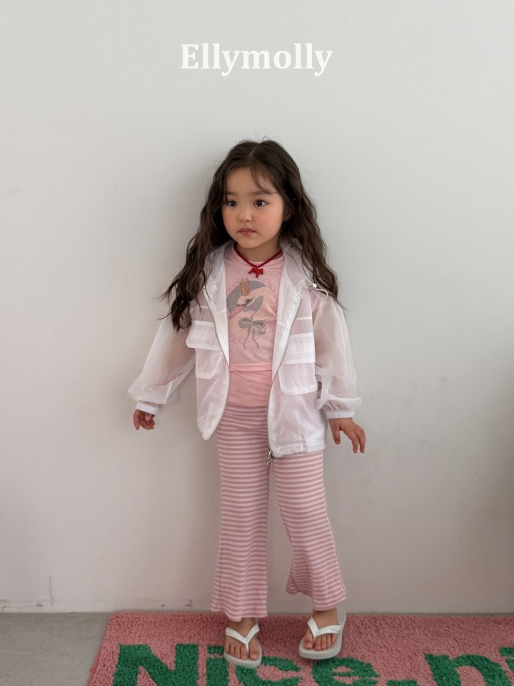 Ellymolly - Korean Children Fashion - #kidsshorts - Pop Semi Flare Pants - 10