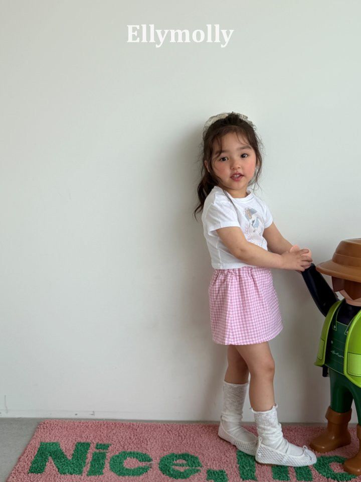 Ellymolly - Korean Children Fashion - #kidsshorts - Mist Hidden Skirt - 6