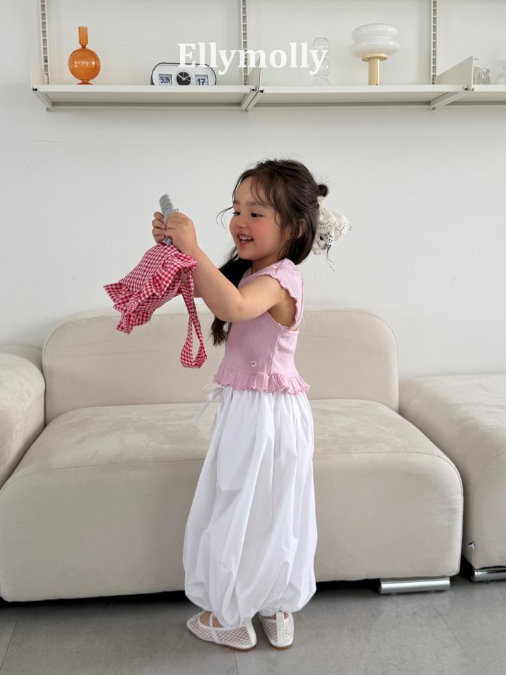 Ellymolly - Korean Children Fashion - #kidsstore - Air Harem Pants (Adult) - 9