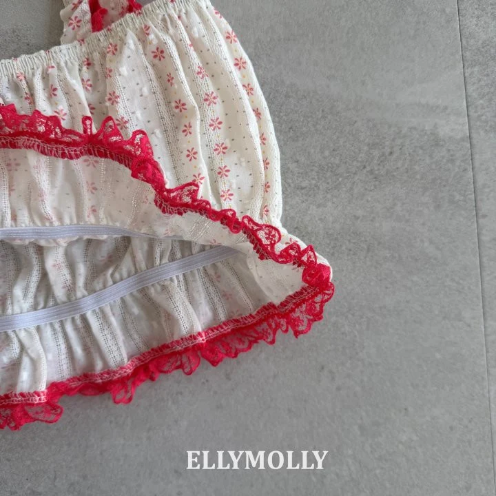 Ellymolly - Korean Children Fashion - #kidsstore - Vintage Veil Bustier - 5